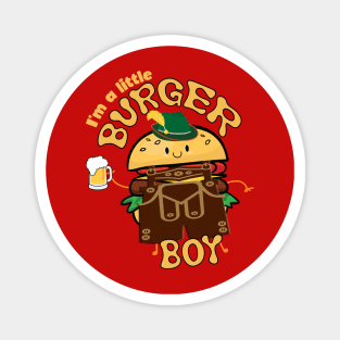 I'm a little Burger Boy Magnet
